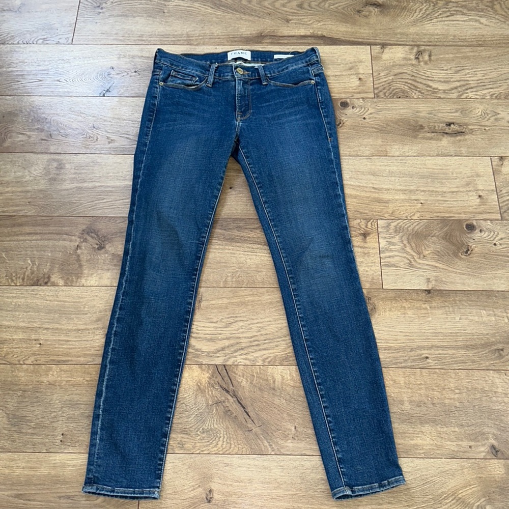 Frame Denim Le Skinny de Jeanne Excellent Condition